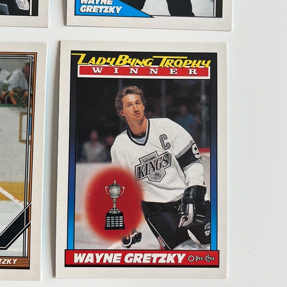 8 CARD LOT WAYNE GRETZKY 1991 O-Pee-Chee Los Angeles Kings Vintage HOF Great One - Picture 7 of 10